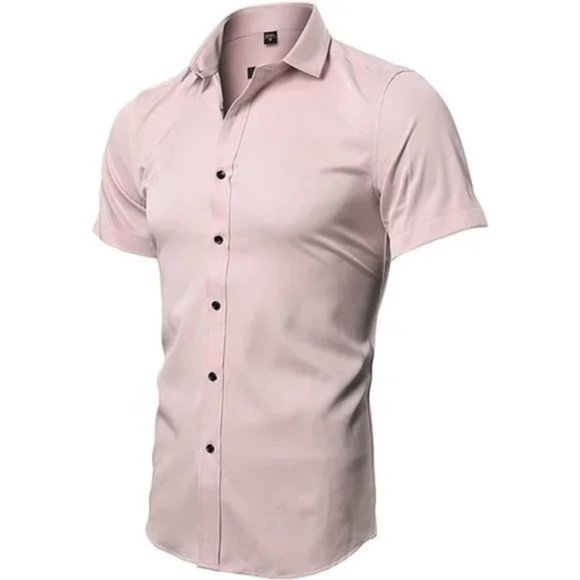 NEW MENS Dress Shirts Pink - Picture 1 of 6
